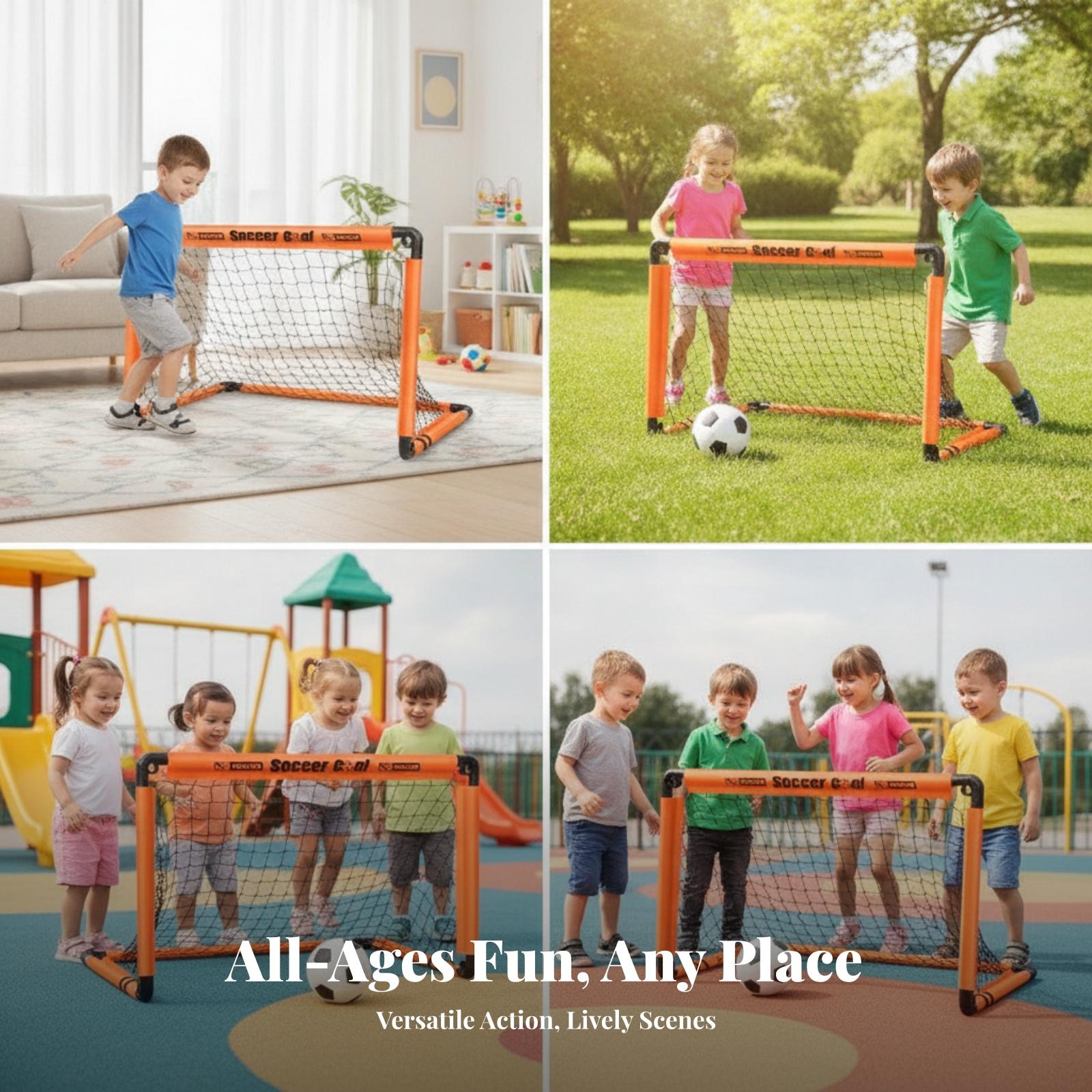 Training Net Mini - Przenośna składana bramka do piłki nożnej