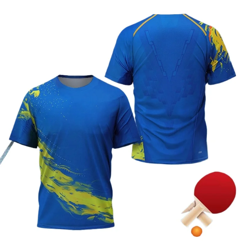 Męska koszulka graficzna z mot – Badminton Asia recenzja i cena